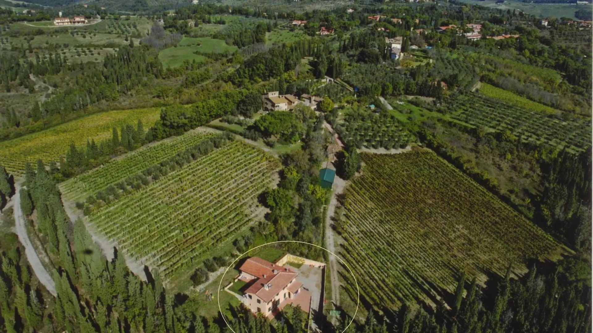 Hébergement de vacances Apt Rebecca - Apartment In Villa In The Vineyard Strada in Chianti